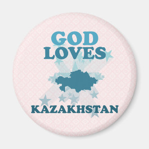 Gott-Lieben Kasachstan Magnet