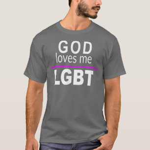 Gott Lieben LGBTLesbian Gay Biseual Transgender R T-Shirt