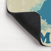 Gott-Lieben Rumänien Mousepad (Ecke)