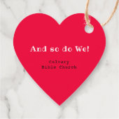 Gott Lieben Sie Berry Much Strawberry Herz Geschenkanhänger (Rückseite)