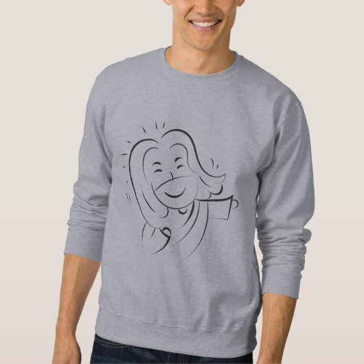 Gott Lieben Sie - Christlich Sweatshirt (Vorderseite)