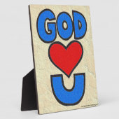 Gott Lieben Sie Fotoplatte (Seite)