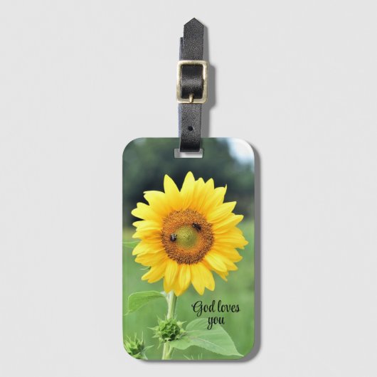 Gott Lieben Sie Gepäckmarke Gepäckanhänger (Vorderseite Vertikal)