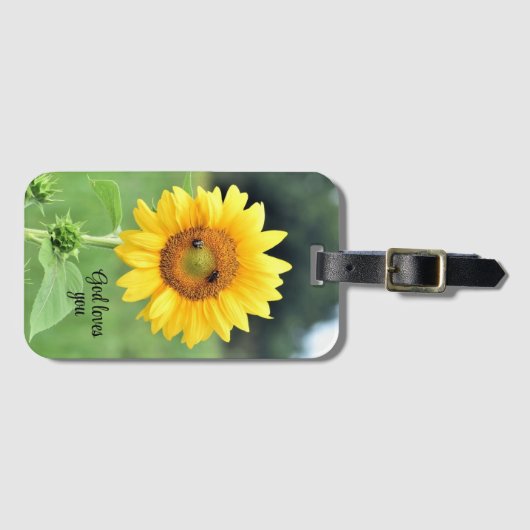 Gott Lieben Sie Gepäckmarke Gepäckanhänger (Vorderseite (Horizontal))