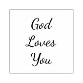 Gott Lieben Sie Gummistempel (Prägung)