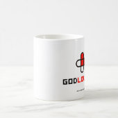 Gott-Lieben Sie Kaffee-Tasse Kaffeetasse (Mittel)