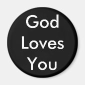 Gott Lieben Sie Magnet (Vorne)
