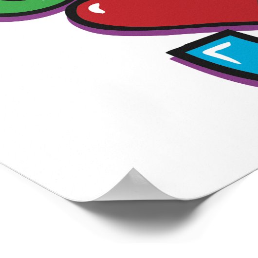 Gott Lieben Sie Poster (Ecke)