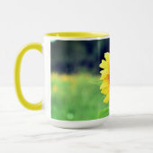 Gott Lieben Sie Sonnenblumen Keramik Tasse (Links)
