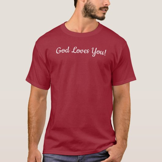 Gott Lieben Sie Zeuge T - Shirt (Vorderseite)
