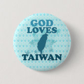 Gott-Lieben Taiwan Button (Vorderseite)