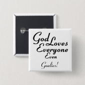 Gott-LiebenGoalies! Button (Vorne & Hinten)