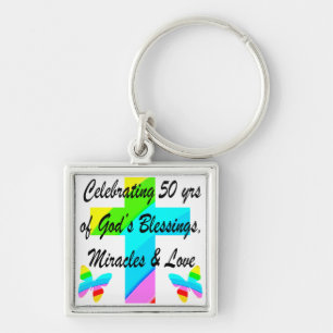 GOTT LIEBT 50. SCHLÜSSELANHÄNGER