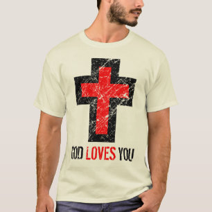 Gott liebt dich T-Shirt