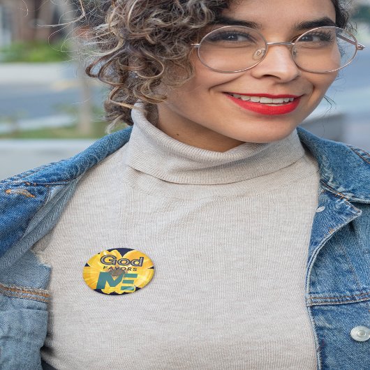 Gott liebt mich button