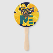 Gott liebt mich fächer (Rückseite)