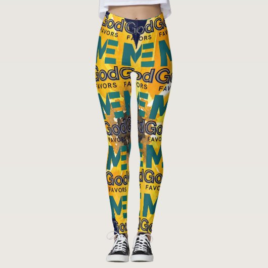 Gott liebt mich leggings (Vorderseite)