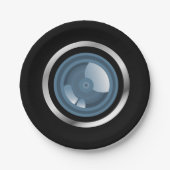 Gott! Linsenpapierplatte der Kamera Pappteller (Vorderseite)