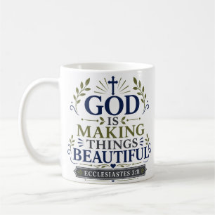 Gott macht die Dinge täglich schön Daily Faith Zit Kaffeetasse