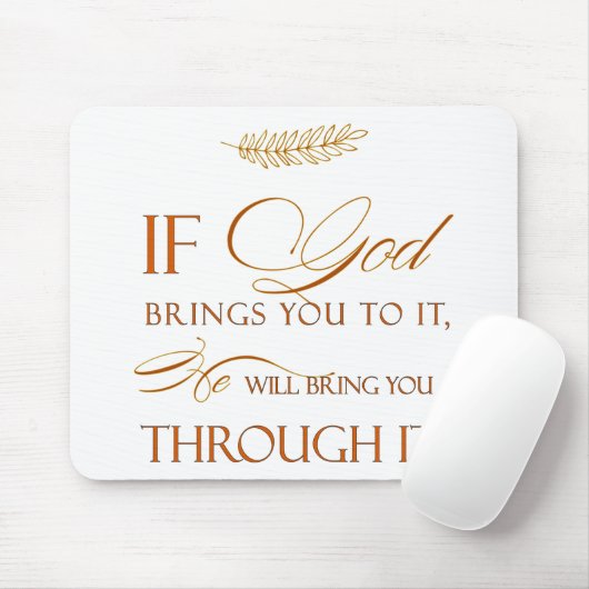 Gott macht weg mousepad (Mit Mouse)