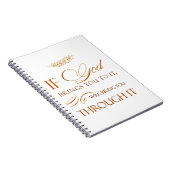 Gott macht weg notizblock (Rechte Seite)