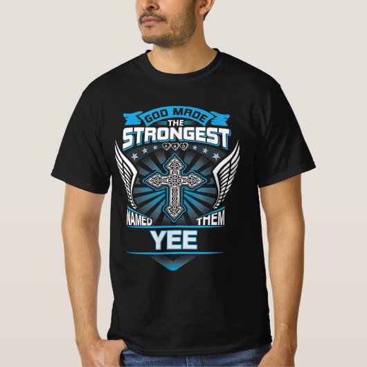 Gott machte den Stärksten und nannte sie Ja T-Shirt (Vorderseite)