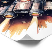 Gott machte die Christlichen Kinderzimmer-Kinder d Poster (Ecke)