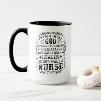 Gott machte eine Krankenschwester Tasse