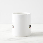 Gott machte eine Oma Blume Oma Happy Mütter Da Kaffeetasse (Mittel)