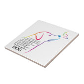 Gott machte einen Hund Fliese (Seite)