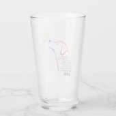 Gott machte einen Hund Glas (Rückseite)