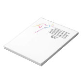 Gott machte einen Hund Notizblock (Rotiert)