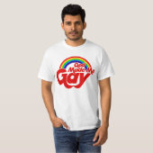 Gott machte mich Gay Rainbow T-Shirt (Vorne ganz)