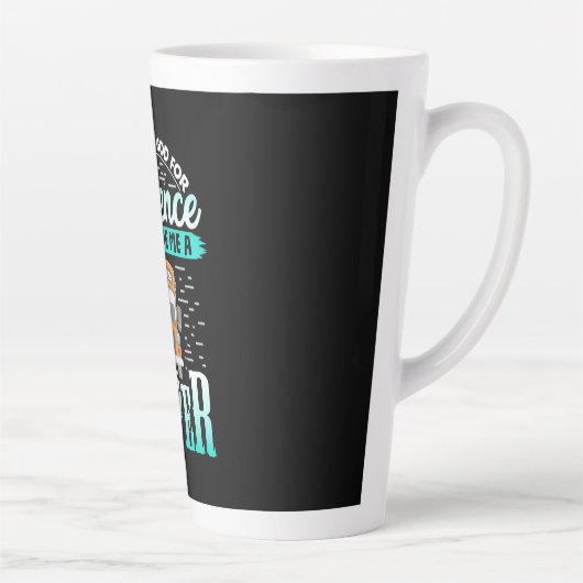 Gott machte mich zu einem Busfahrer Milchtasse (Rechts)