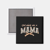 Gott machte mich zu einer Mama Christliche Mütter  Magnet (Vorderseite/Rückseite)