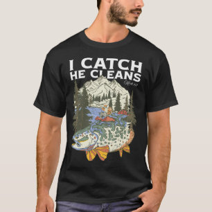 Gott machte mich zum Fischermann der Menschen T-Shirt