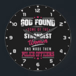 Gott machte Polizei-Offiziere unglaublich witzig Große Wanduhr<br><div class="desc">Gott gemachter Polizei-Offizier-unglaublich witzig Beruf-Entwurf ist ein ideales Geschenk für Geburtstage, Weihnachten, den Tag des Valentines oder alle mögliche besonderen Anlässe. Das beste Überraschungsgeschenk für Ihre Lieblingspolizei, Polizeibeamte, zukünftiger Polizeibeamte, strebender Polizeibeamte, Krimonologiestudent, Wachtmeister, Sergeant, Polizeikommissar, Kriminalkommissar, Betriebsleiter, Hauptbetriebsleiter, behilflicher Hauptpolizist, Polizist des stellvertretenden Leiters. Kennen Sie eine Schwester, einen Bruder,...</div>