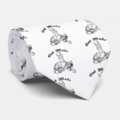 Gott machte Schwermetall Krawatte (Gerollt)