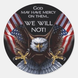 Gott mag Barmherzigkeit haben Runder Aufkleber