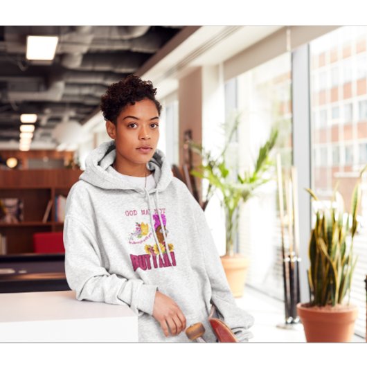 Gott mag nicht mit dir durch sein, aber ich bin hoodie