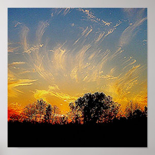 Gott malt den Himmel Poster