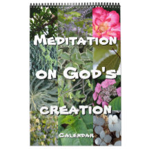 Gott-Meditationskalender Gartenbilder