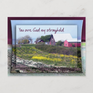 Gott mein Stronghold Postkarte