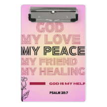   Gott, meine Liebe und Hilfe Psalm 28,7 