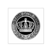 Gott mit uns / Emblem Gummistempel (Prägung)
