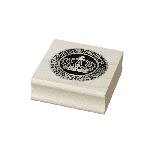 Gott mit uns / Emblem Gummistempel (Stempel)