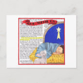 Gott mit uns inspirierende Postkarte (Vorderseite)