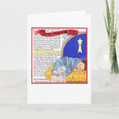 Gott mit uns Personalisierte Weihnachtskarte Feiertagskarte (Vorderseite)