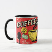 Gott moring coffee Really Classique Art Art Vater Tasse (Links)