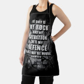 GOTT My Rock & Salvation - Christliche Verse des G Schürze (InSitu)